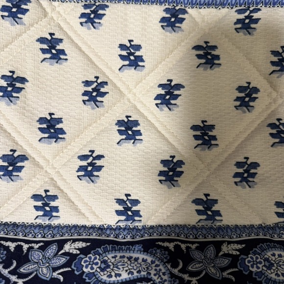 Vintage Pierre Deux French Country Bag in Blue and White. - Picture 3 of 6